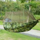 Double Camping Hammock with Mosquito Net