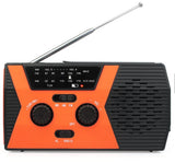 5-in-1 Solar Hand-Crank AM/FM Emergency Radio with NOAA Alerts