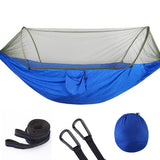 Pop-Up Camping Hammock with 210T Nylon Mosquito Net