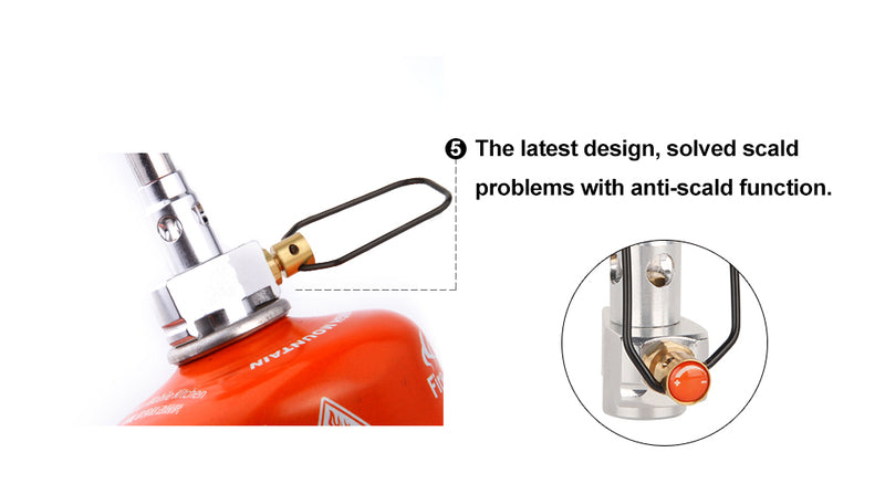 Mini Portable Camping Stove Burner, 2300W Windproof