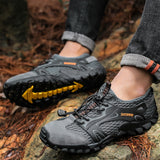 Quick-Dry Non-Slip Outdoor Hiking Shoes with Mesh Upper