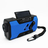 Hand-Crank Solar Emergency Radio with Torch and Power Bank