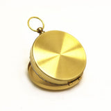 Metal Flip-Lid Pocket Compass for Hiking and Camping