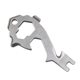 20-in-1 Stainless Steel Pocket Multitool Keyring