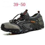 Quick-Dry Non-Slip Outdoor Hiking Shoes with Mesh Upper