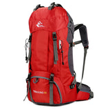 36–55L Hiking Backpack for Mountaineering and Camping