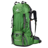 36–55L Hiking Backpack for Mountaineering and Camping