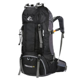 36–55L Hiking Backpack for Mountaineering and Camping