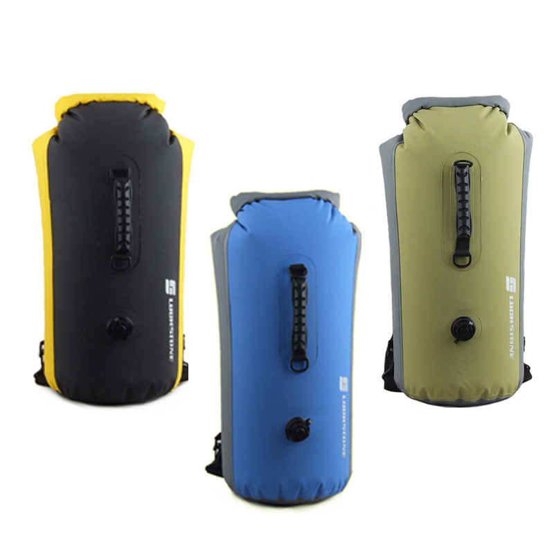 Inflatable Waterproof Backpack Dry Bag, 25–60 L