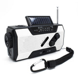 Hand-Crank Solar Emergency Radio with Torch and Power Bank