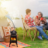 Portable Wood-Burning Camp Stove – Detachable Wrought Iron Panels