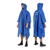 Outdoor Rain Poncho, Waterproof 210T Polyester