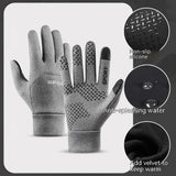 Waterproof Fleece-Lined Thermal Touchscreen Gloves