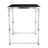 4 ft Aluminium Folding Camp Table – Height Adjustable
