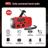 Portable Emergency Radio with USB Interface and Speaker