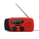 Portable Emergency Radio with USB Interface and Speaker