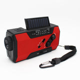Hand-Crank Solar Emergency Radio with Torch and Power Bank