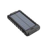 Solar Power Bank with 20,000mAh Capacity for Outdoor Charging
