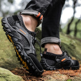 Quick-Dry Non-Slip Outdoor Hiking Shoes with Mesh Upper