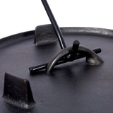 Cast Iron Camp Dutch Oven with Legs and Skillet Lid