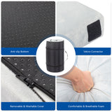Memory Foam Camping Mattress 75 × 25 × 3 in with Pillow