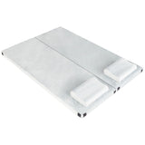 Memory Foam Camping Mattress 75 × 25 × 3 in with Pillow