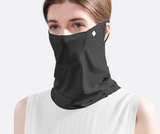 Breathable UV Face and Neck Gaiter with Ear Loops