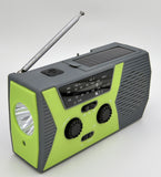 5-in-1 Solar Hand-Crank AM/FM Emergency Radio with NOAA Alerts