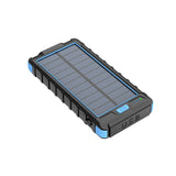 Solar Power Bank with 20,000mAh Capacity for Outdoor Charging
