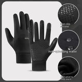 Waterproof Fleece-Lined Thermal Touchscreen Gloves