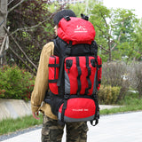 Outdoor Hiking Backpack in Water-Repellent Nylon