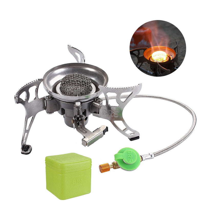 Windproof Camping Gas Stove with 1400W Output