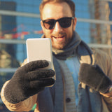 Touchscreen Knitted Winter Gloves – Unisex