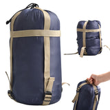 Nylon Sleeping Bag Compression Sack, 18 x 38 cm