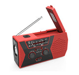 5-in-1 Solar Hand-Crank AM/FM Emergency Radio with NOAA Alerts