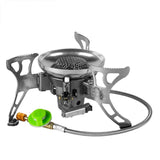 Windproof Camping Gas Stove with 1400W Output