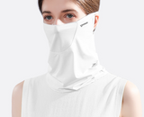 Breathable UV Face and Neck Gaiter with Ear Loops