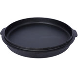 Cast Iron Camp Dutch Oven with Legs and Skillet Lid