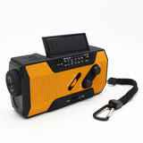 Hand-Crank Solar Emergency Radio with Torch and Power Bank