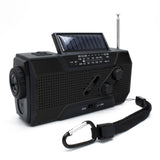 Hand-Crank Solar Emergency Radio with Torch and Power Bank