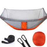 Pop-Up Camping Hammock with 210T Nylon Mosquito Net