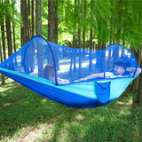 Pop-Up Camping Hammock with 210T Nylon Mosquito Net