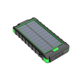 Solar Power Bank with 20,000mAh Capacity for Outdoor Charging