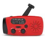 Portable Emergency Radio with USB Interface and Speaker