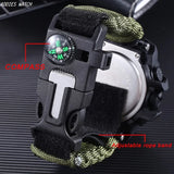 Waterproof LED Military Sports Watch