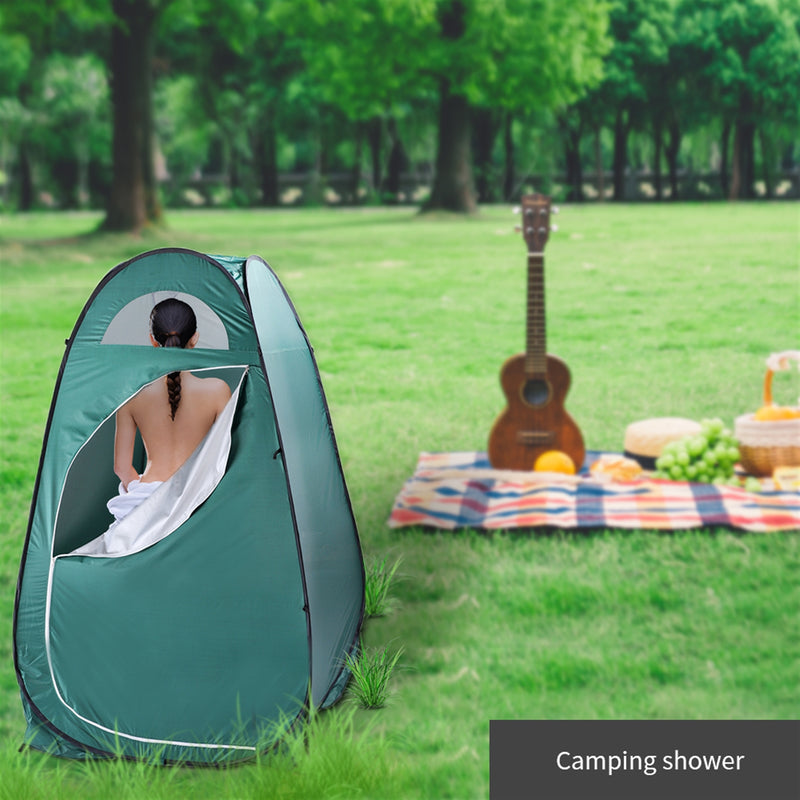 Pop-Up Privacy Shower & Changing Tent – Army Green
