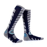 Thick Terry Hiking Socks with Cotton Fabric and High Tube