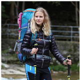 Carbon Fibre Trekking Poles, Short & Long Sections