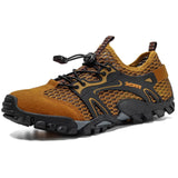 Quick-Dry Non-Slip Outdoor Hiking Shoes with Mesh Upper