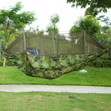 Double Camping Hammock with Mosquito Net